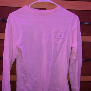 pink vineyard vines long sleeve